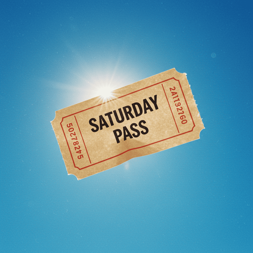 Day Pass - Saturday Only